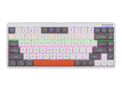 Klawiatura bezprzewodowa Tracer FINA 84 White/Grey